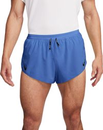 Heren Nike Dri-Fit ADV Aeroswift 2in Blue Split Short