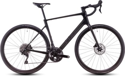 Cube Attain C:62 Race Road Bike Shimano 105 12S 700 mm Blackline Black 2025
