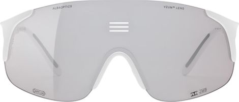 Alba Optics Jumbo White Vzum Alu Glasses