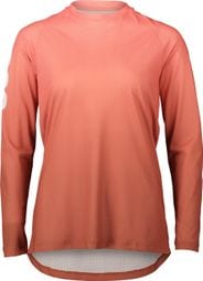 Women's Long Sleeve Jersey Poc Essential MTB Lite Gradient Coral