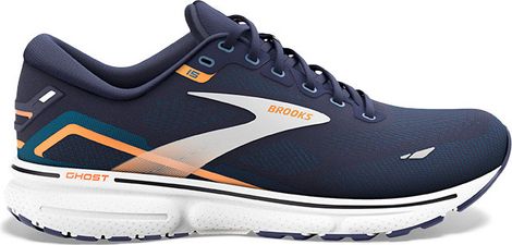 Brooks Ghost 15 Hardloopschoenen Blauw Oranje 44,1/2