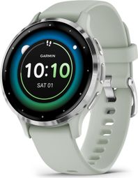 Montre de Sport Garmin Venu 3S Vert Argent