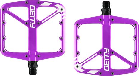 Paire de Pédales Plates Deity Supervillain Violet