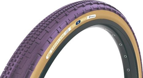 Panaracer GravelKing SK Schotterreifen 700 mm Tubeless Ready Folding ZSG Gravel Compound BeadLock TuffTex Purple Beige Sidewall