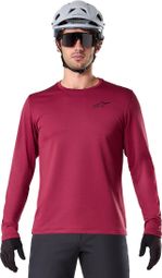 Alpinestars A-Dura Thermal Langarm Trikot Bordeaux