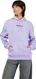 Fox Hello Future Damen Kapuzenpullover Violett