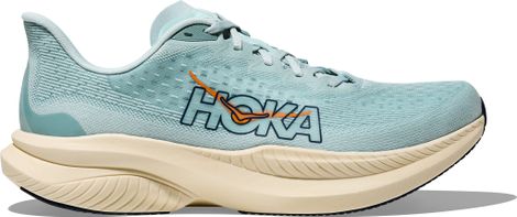 Hoka Mach 6 hardloopschoenen blauw/beige heren
