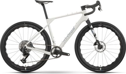 Vélo de Gravel Raymon Soreno Ultimate Sram Force XPLR AXS 13V 700 mm Blanc 2026