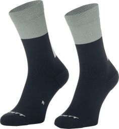 Scott Block Stripe Crew-sokken, donkerblauw/grijs