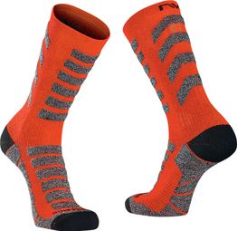 Calcetines Northwave Husky Ceramic Negro/Naranja, Hombre