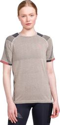 Maglia a maniche corte Craft Pro Trail Beige Pink Donna