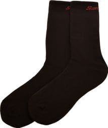 Calcetines unisex Santini Stone Marrón Oscuro