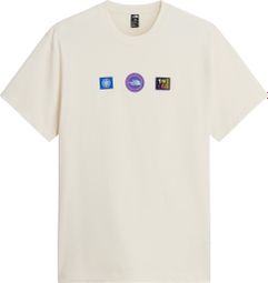 Maglietta The North Face Explorer Badges RLX bianca unisex