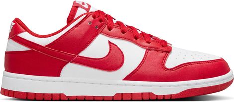 Chaussures Sportswear Nike Dunk Low Blanc/Rouge Femme