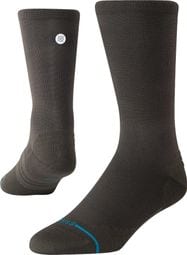 Stance Washed Black Ultra Crew Socks Black