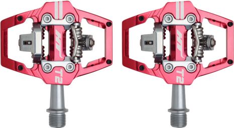 HT Components T2 Pedals Stealth Red