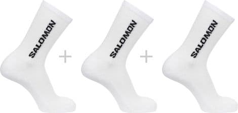3-teilige Socken Salomon Everyday Crew Weiß Unisex