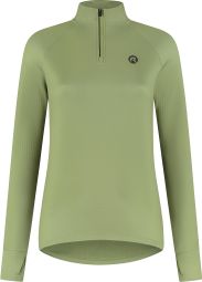 T-shirt Running Manches Longues avec Zip Femme – Respirant et Léger – Course à Pied – Essential