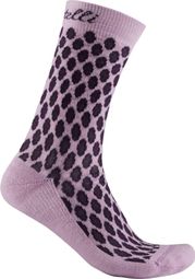 Castelli Sfida 13 Women's Socks Violett/Schwarz