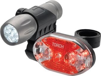 Eclairage Torch Light Set-High Beamer Tactical 9+Tail Bright 9X