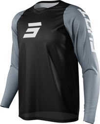 Shot Neo Defender Long Sleeve Jersey Zwart / Grijs