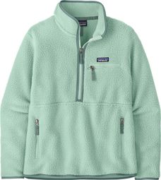 Patagonia Retro Pile Marsupial 1/2 Zip fleecevest voor dames, groen