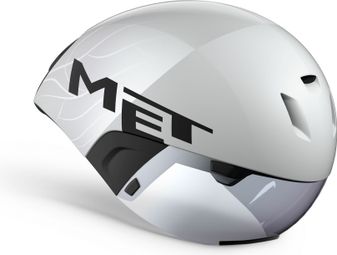 MET Codatronca Helmet White Silver Matt Glossy