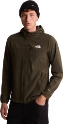 Giacca Softshell The North Face Nimble 2.0 Hoodie verde da uomo