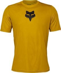 Fox Ranger Lab Head Short Sleeve Jersey Yellow