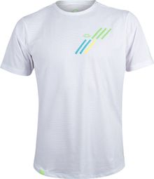 Maillot manches courtes BV Sport Light Blanc/Vert Unisexe