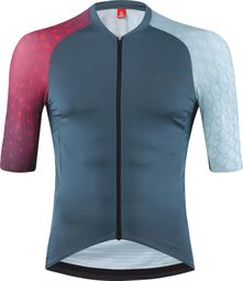 Maillot de vélo Loeffler M à manches courtes FZ statement Glam dark Petrol-Bleu Pétrole