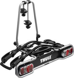 Thule EuroRide 940 Towbar Bike Rack 13 Pin - 2 Bikes Black / Silver