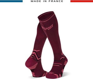 Chaussettes de compression BV Sport Trail Rouge