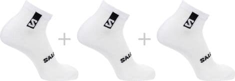 Salomon Everyday Ankle Socken 3 Paar Weiß Unisex