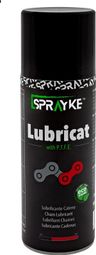 Lubricante para Cadenas en Estado Húmedo con PTFE Sprayke 200 ml