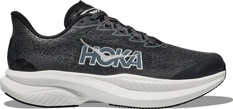 Hoka One One Mach 6 Youth Schwarz Weiß Kinder Running Schuhe