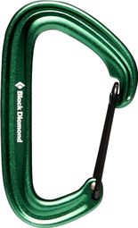 Black Diamond Litewire-Karabiner Grün