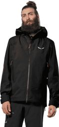 Salewa Ortles Gore-Tex 3L Waterproof Jacket Black Men's