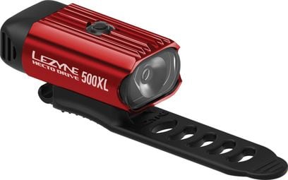 Luce anteriore Lezyne Hecto Drive 500XL Rosso