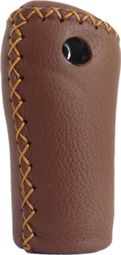 GAZELLE Grips Droite 88 Mm - Cuir Aero Marron