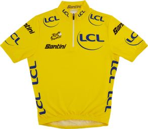 Maglia a maniche corte Santini Tour de France - Maglia Gialla per bambini