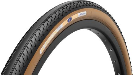 Pneu Gravel Panaracer GravelKing ZX 700 mm Tubeless Ready Souple ZSG Gravel Compound BeadLock TuffTex Noir Flancs Beiges