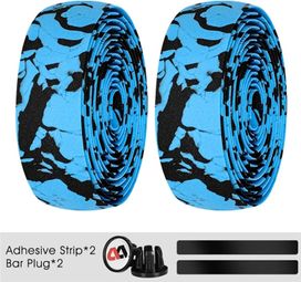 handlebar tape adhesive in foam blue