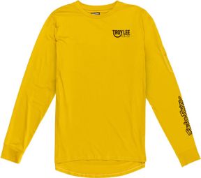 Troy Lee Designs Ruckus Ride T-shirt lange mouwen Geel