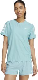 Adidas Performance Own the Run Shirt met korte mouwen Damesblauw