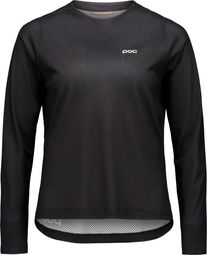 Maillot de manga larga Poc Motion Air Mujer Negro