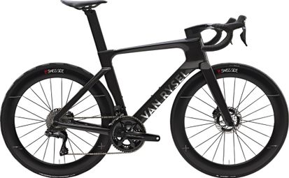 Bicicletta da strada Van Rysel RCR-F Pro Shimano Dura-Ace Di2 12 velocità, 700 mm, nero, carbonio grezzo, firma