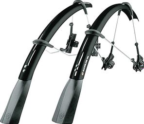 Paire de garde boue vélo route noirs Raceblade Pro SKS .