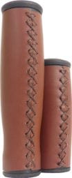 EDGE Grips City Leather - 135/92Mm - Marron Foncé