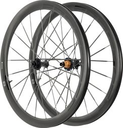 Paire de roues Progress Orbit 450 | 12x100/12x142 mm | Center Lock | Rayon Carbone
